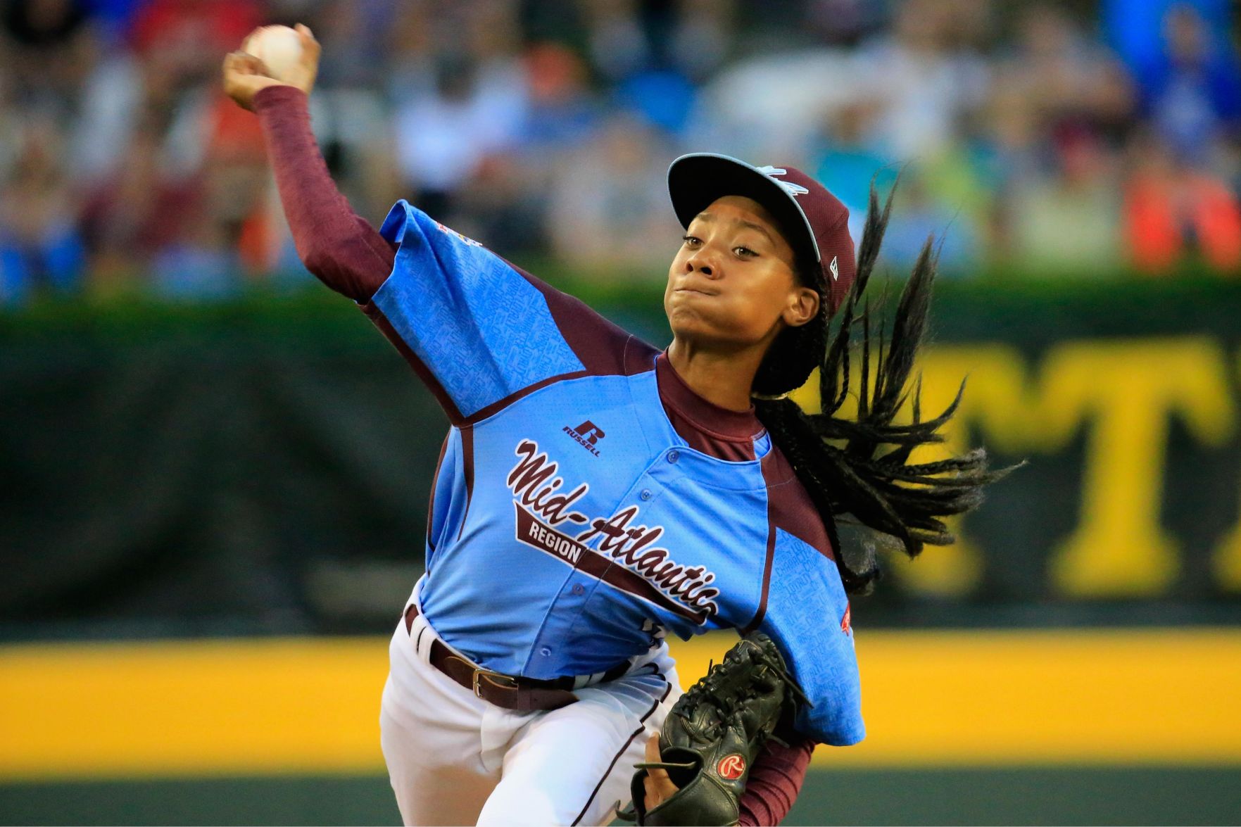 2014: First girl pitches Little League shutout